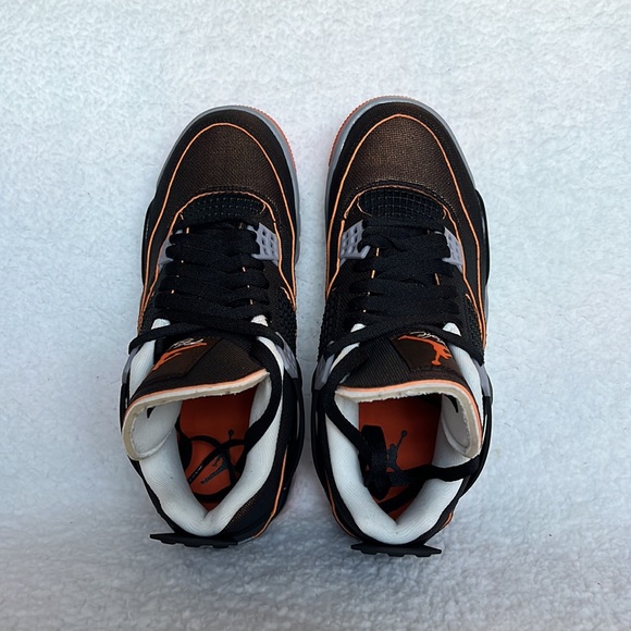 Womens Jordan 4 Starfish - Picture 6 of 7